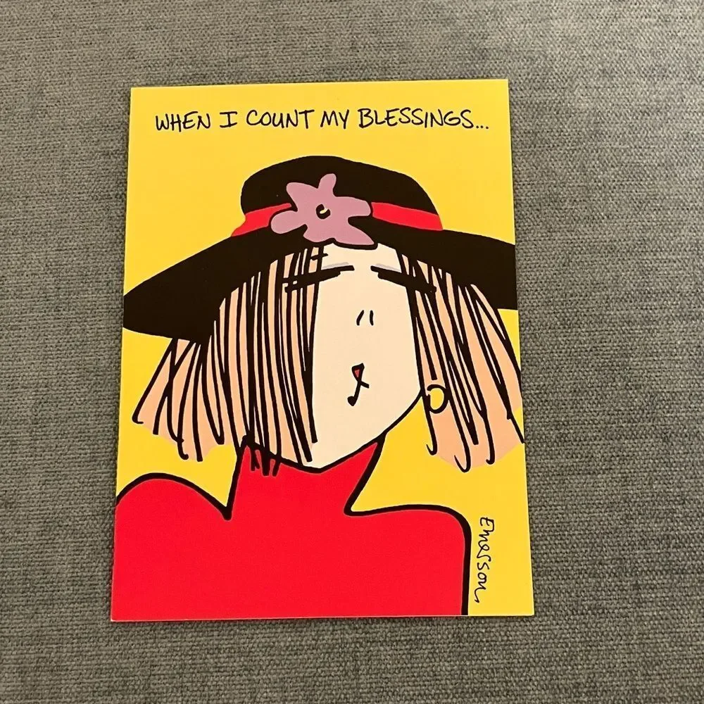 Design Count My Blessings Card